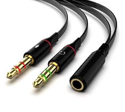 Audio Y Splitter Cable 3.5mm 1 Audio Y Splitter Cable 3.5mm